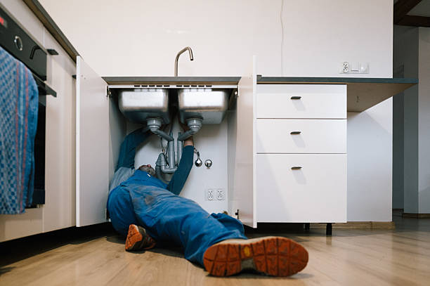 Professional Drain Cleaning technician working in Little Elm, TX